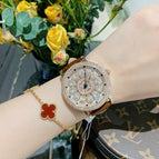 2023 New Arrival DINIMI Fashion Trend Temperament Full of Diamond Light Times DiamondWomen's Watch Belt Watches for women