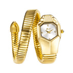 MISSFOX watch women's new trend casual temperament waterproof senior snake-shaped ladies watch 2809