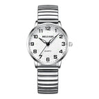 Elderly Watch Men's Waterproof Quartz Watch Big Digital Mother Middle-aged Elderly Couple Watch Gift for Mother  Father