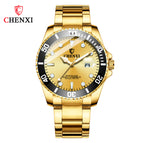 CHENXI Green Water Ghost Watch Women's Men's Couple Watch Waterproof Fashion Luminous Men's Watch CX-085A