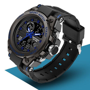 2021 SANDA 739 Men's Watches Top Brand Quartz Watch Men Waterproof S Shock men's casual  Sports Watch