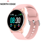 North edge sports watch blood heart rate blood pressure monitoring Bluetooth multi function health men and women watch Nl01