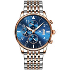 OLEVS Watch for men multi-functional luminous waterproof quartz men watch 2869