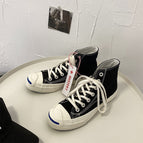 Casual shoes men open laughing canvas shoes student men and women couple shoes 1970s canvas shoes Korean wild board shoes 201