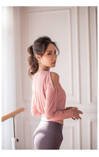 Women T-shirt quick drying yoga fitness running dancing outdoor sport Top
