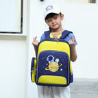 Primary School Student Schoolbag New Cartoon Children's Load Reducing Schoolbags boys and girls bag