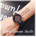 Guou 8192 Big Dial Watch Neutral Fashion Trend Men's Quartz Watch Student Versatile Calendar Silicone Couple Watch