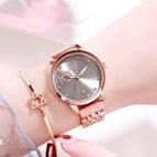 GEDI 5154 Fashion Casual Watch Hot Sale Women Elegant Luxury Stainless Steel Waterproof Ladies Diamond Rhinestone Analog Quartz Wristwatch