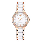 New Ceramic Ladies Watch Quartz Watch Simple Waterproof Diamond Watch Women's K-8058