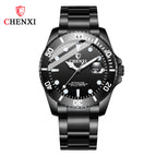 CHENXI Green Water Ghost Watch Women's Men's Couple Watch Waterproof Fashion Luminous Men's Watch CX-085A