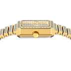 MISS FOX Square Gypsophila Small Dial Women's Watch Fashion Diamond Bracelet Watch 2690