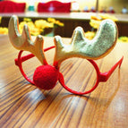Christmas glasses frame Christmas party supplies Christmas gifts Christmas decorative glasses Santa Claus glasses 161119