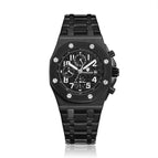 KIMSDUN Men's Watch Fashion Steel Band Three Eyes Waterproof Multifunctional Automatic Mechanical men's casual Watch K-1222A