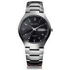 WLISTH Couple Watches Fashion Casual Quartz Watch for Lover Men Women Wristwatch Tungsten Steel Diamonds Luminous Lover's Gift Q356