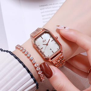 GEDI new Korean version women watch fashion ladies casual Joker calendar waterproof quartz watch 12022