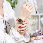Seno Star Net Red Women's Watch Waterproof Luminous Double Calendar Female Watch