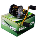 PROBEROS new metal water drop wheel 18+1 axis fishing reel micro object wheel sea fishing wheel fishing wheel