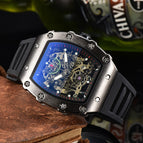 Watch for men New Richard Watch Square Three-Pin Waterproof Luminous Men's Watch Calendar Sports Watch 9791