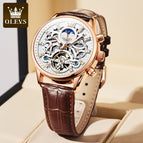 OLEVS New watch for men mechanical watch student casual men's watch 6658ZB