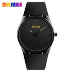 SKMEI 1601S Fashion Women Watches Quartz Watch Ultra Thin Wristwatches 3Bar Waterproof Simple Lady Men Watch