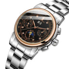New Forsining Design Women's Fashion Casual Multi-Functional Shanghai Movement Automatic Mechanical Watch SLZe258