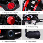 PROBEROS metal water drop reel 10kg fishing heavy fishing reel 7.2:1 sea fishing reel