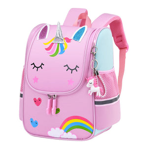 New cartoon space bag cute baby backpack lightweight schoolbag for boys and girls kindergarten students bag 005