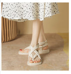 Sandals women's 2022 summer hot style flip-flops women's soft sandals women's flat sandals soft-soled sandals lady 138-6