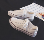 Warrior retro classic shoes casual men's and women's flat shoes black and white WXY-391T