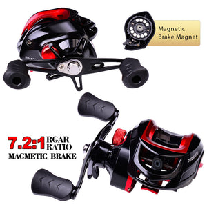 PROBEROS metal water drop reel 10kg fishing heavy fishing reel 7.2:1 sea fishing reel
