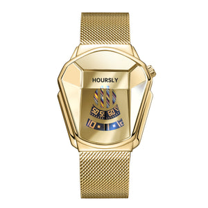 Hoursly Watch Men's Douyin Online Influencer Men's Watch Sports Car Watch Snake-Shaped Model Men's Quartz Watch