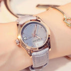 GUOU 8076 Fashion Women's Watches Top Brand Ladies Bracelet Watches For Women Calendar Luxury Diamond Clock