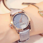 GUOU 8076 Fashion Women Watches High Quality Leather Quartz Watch Woman watch Elegant Dress Ladies watch watch for Wowen Casual Watches