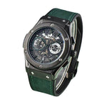 Classic Trendy HB Atmospheric Men's Quartz Multi-Functional Six-Pin Calendar men's casual Watch 1073HB