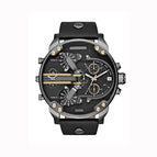 LEEMOON Large Size Fashion Trendy Personality Large Dial Leisure Alloy Steel BandQuartz Leisure DZ Watch Big Watch