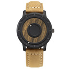 EUTOUR E022 men's watch New double steel ball personality watch creativity pointless concept network red trend quartz popular couple skin with box gift for men strap