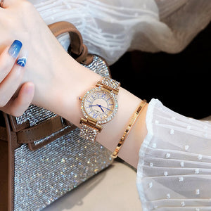 New diamond-encrusted waterproof ladies watch fashion business watch women's watch K-8427L
