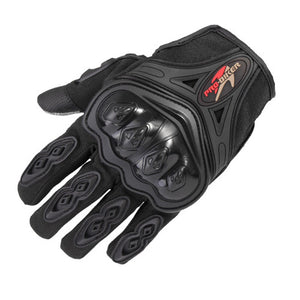 Motorcycle Breathable Four Seasons Racing Riding Motorcycle Knight Cold Protection Drop-Resistant Non-Slip Touch Screen Men's and Women's Gloves MCS-42
