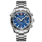 KIMSDUN high-end watch sports watch men's waterproof steel belt automatic mechanical watch men's watch K-1804A steel