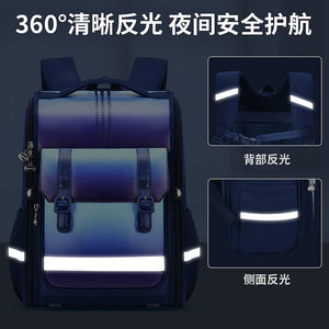 New Primary School Student Schoolbag boy and girl High Quality Student Spine Protection Large Capacity Children Backpack