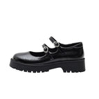 Women shoes 2022 new retro Japanese uniform shoes thick heel platform lolita small leather shoes Mary Jane shoes 668-4
