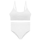 Women's plus size underwear no rims shoulder strap adjustment sexy gathering Panties and bra set 1606
