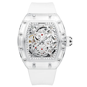 KIMSDUN 2105 Brand Transparent Men's Mechanical Watch Luxury Sports RM Style Automatic Hollow Fashion Men's Watche
