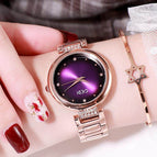 GEDI 14006 Fashion Casual Watch Hot Sale Women Elegant Luxury Stainless Steel Waterproof Ladies Analog Quartz Wristwatch
