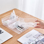 Drawer Organizers Plastic Bathroom Storage Bins Versatile Trays Vanity Dividers Container for Bedroom Dresser Kitchen Office