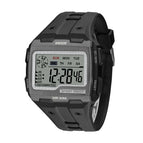 WWOOR 601 Silicone Square LDE Large Screen Display Electronic Watch Luminous Waterproof Style MEN Watch