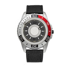 EUTOUR E025 fashion Creative Magnetic Black Technology Metal Male Watch Student Female Male Watch Fashion Shake Sound Explosive Quartz Watch Simple with box gift for men