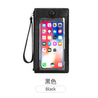 2022 new touch screen mobile phone bag women's small card bag vertical portable wrist coin purse R953