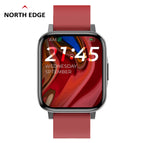 2022 NORTH EDGE F60 HD Blood Oxygen Body Temperature Fitness Smart Watch Sport Watch