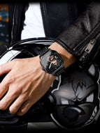 KIMSDUN men's casual watch Square Non-Mechanical Watch Waterproof Fashion  Men's Watch Sports Quartz Watch K-2168B